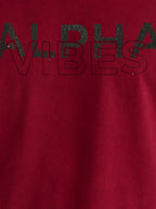 Overlapping Typography Printed T-shirt