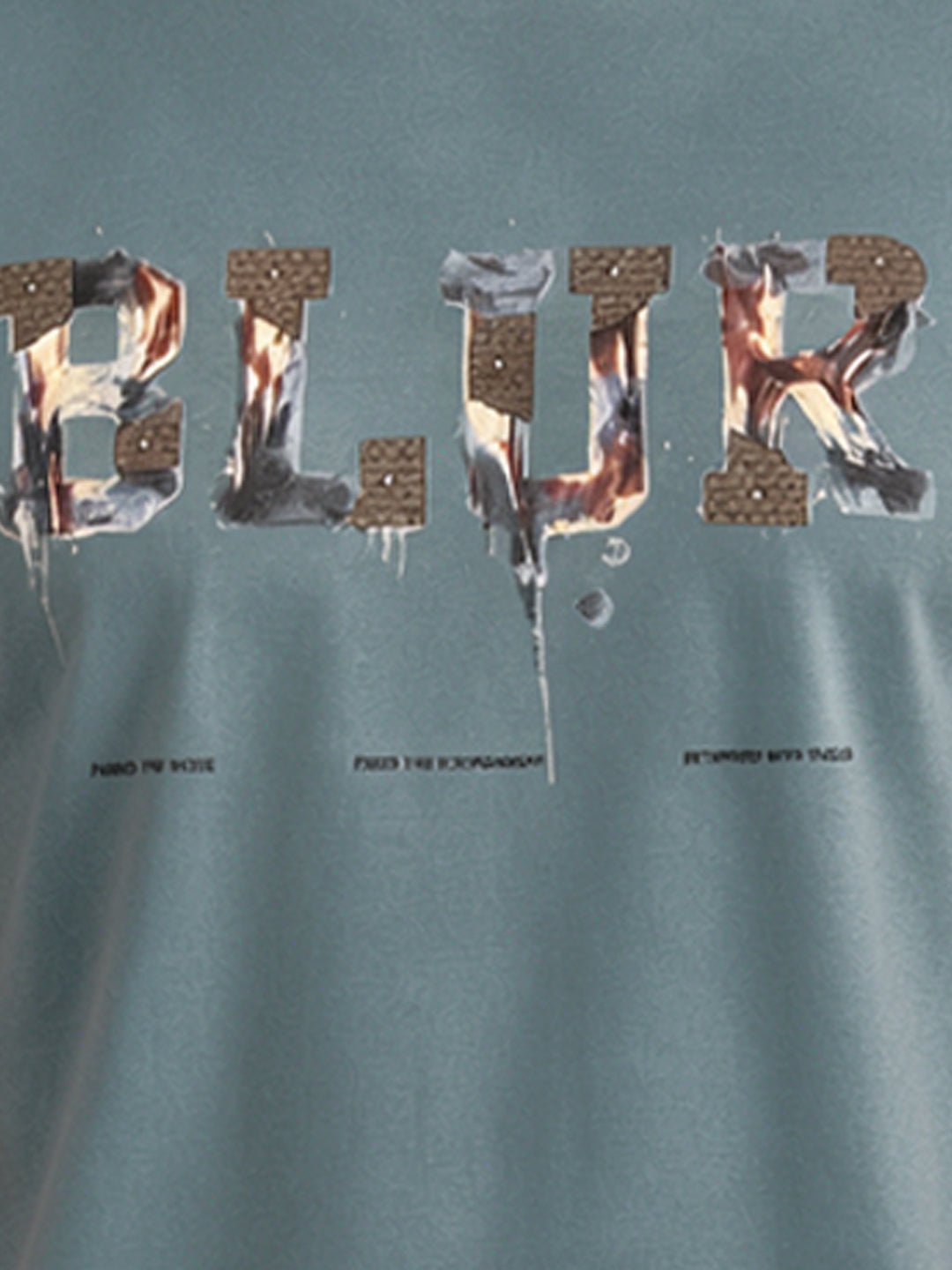 Men's Printed Round Neck Regular Fit T-Shirt