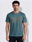 Men's Cotton Blend Printed Round Neck Regular Fit T-Shirt