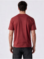 Men's Printed Round Neck Regular Fit T-Shirt