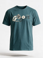 Men's Printed Round Neck Regular Fit T-Shirt