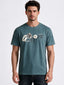 Men's Printed Round Neck Regular Fit T-Shirt