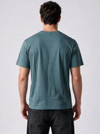 Men's Printed Round Neck Regular Fit T-Shirt