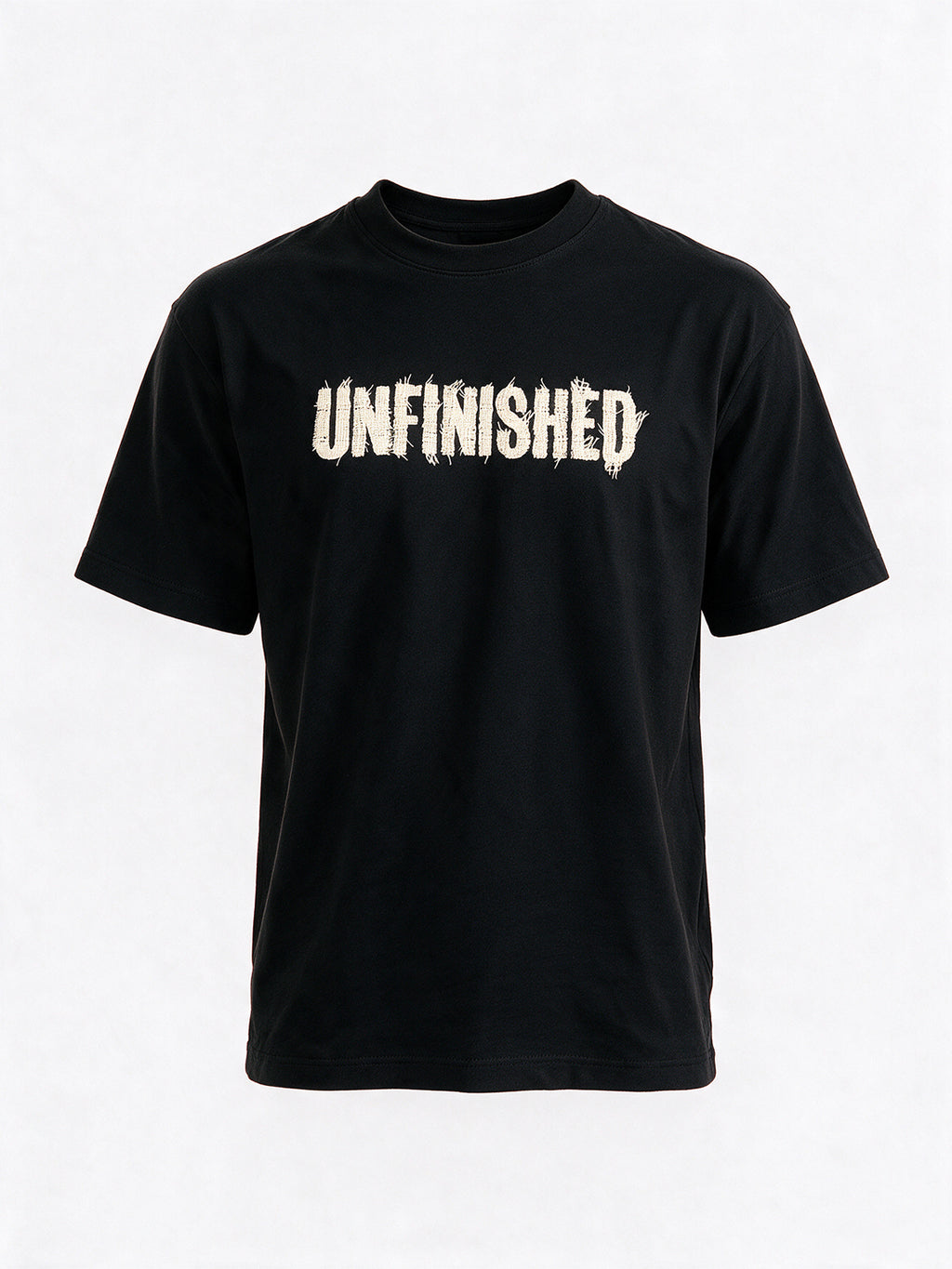 Men's Blended Printed Round Neck Regular Fit T-Shirt