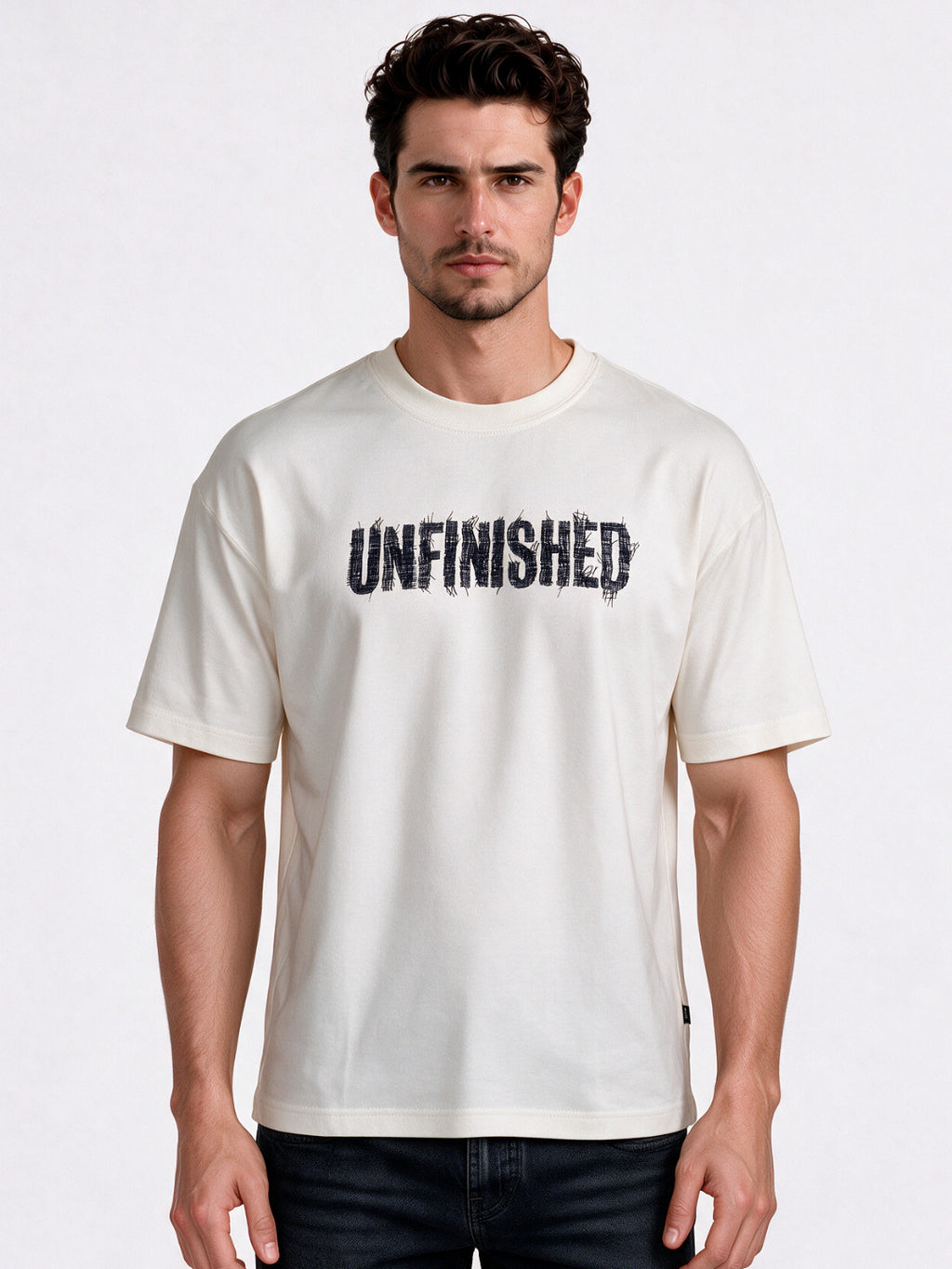 Men's Printed Round Neck Regular Fit T-Shirt