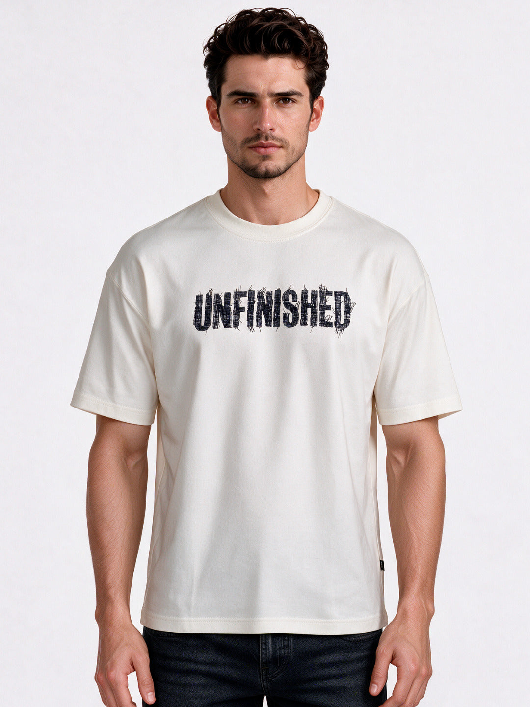 Men's Printed Round Neck Regular Fit T-Shirt