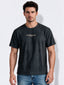 Men's Blended Jacquard Round Neck Regular Fit T-Shirt
