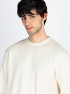 Mens Solid Round Neck Full Sleeve T-Shirt