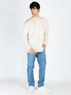 Mens Solid Round Neck Full Sleeve T-Shirt