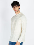 Men's Solid Round Neck Full Sleeve T-Shirt