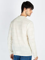 Men's Solid Round Neck Full Sleeve T-Shirt