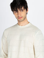 Men's Solid Round Neck Full Sleeve T-Shirt