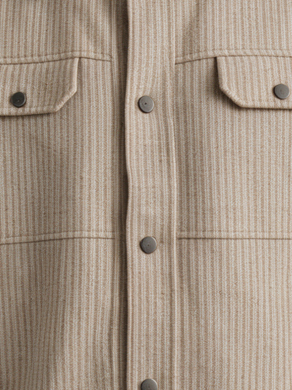 Men's Polyester Solid Regular Fit Long Sleeve Shacket