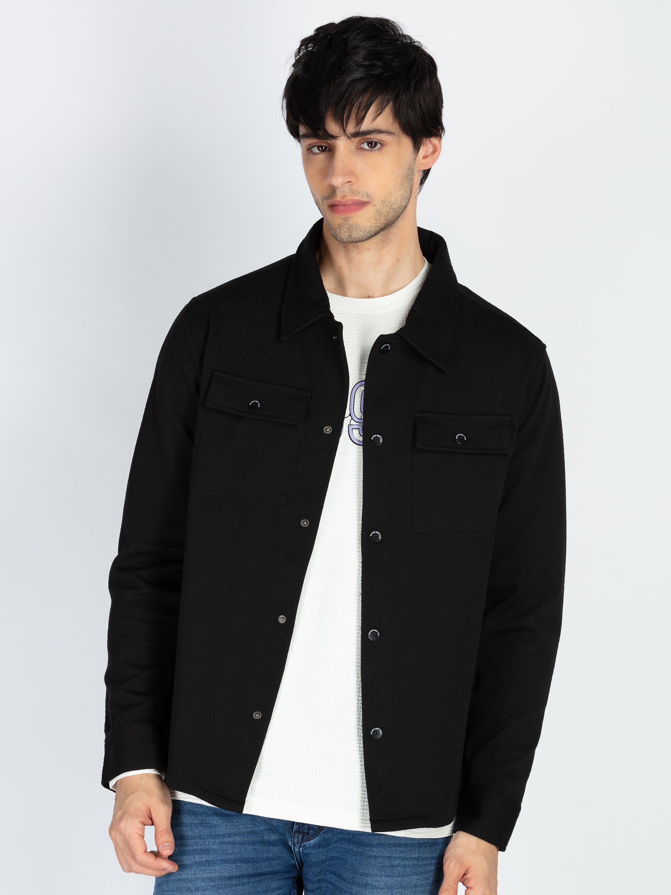 Status Quo |Men's Shackets - 3X, 4XL, 5XL Main image