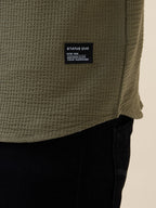 Men's Solid Polo Collar Half Sleeves Regular Fit Shirt
