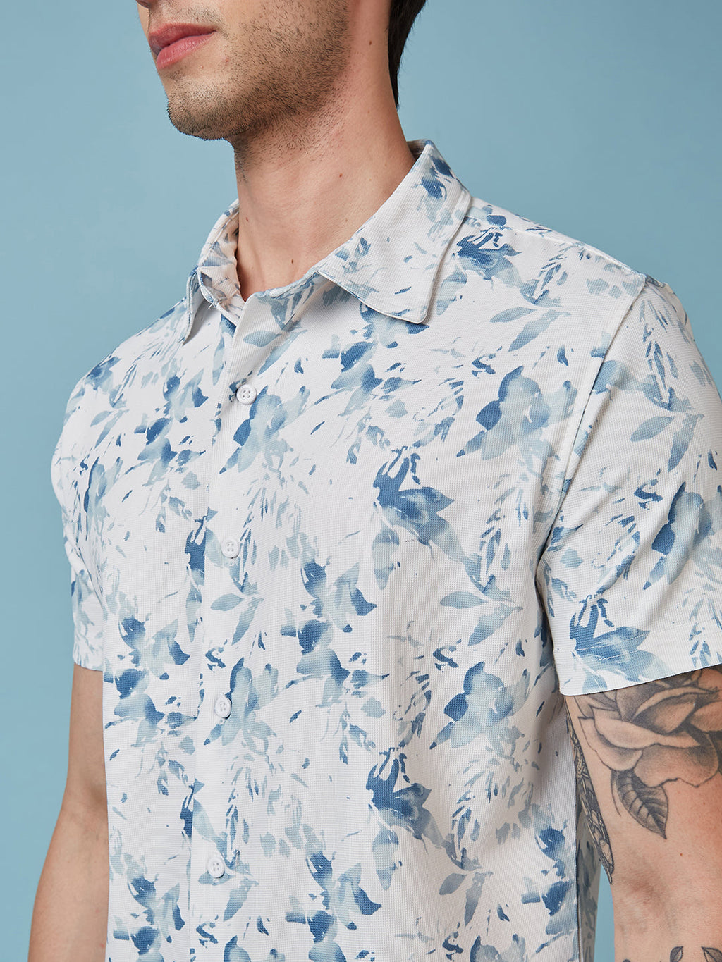 Men's Printed Half Sleeves Shirt