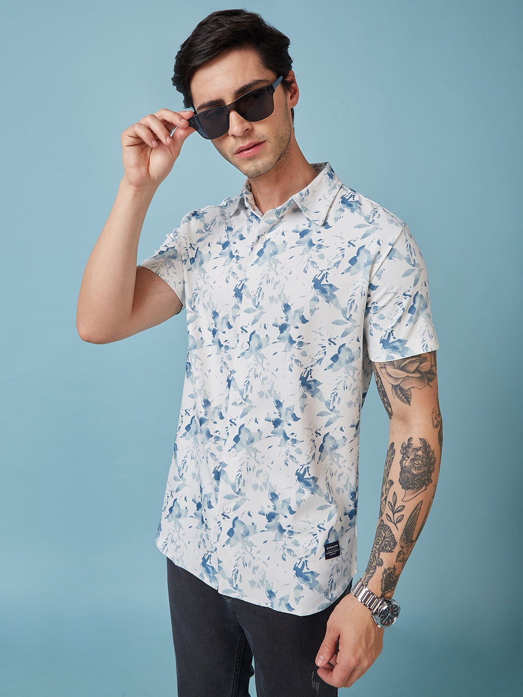 Men's Printed Half Sleeves Shirt