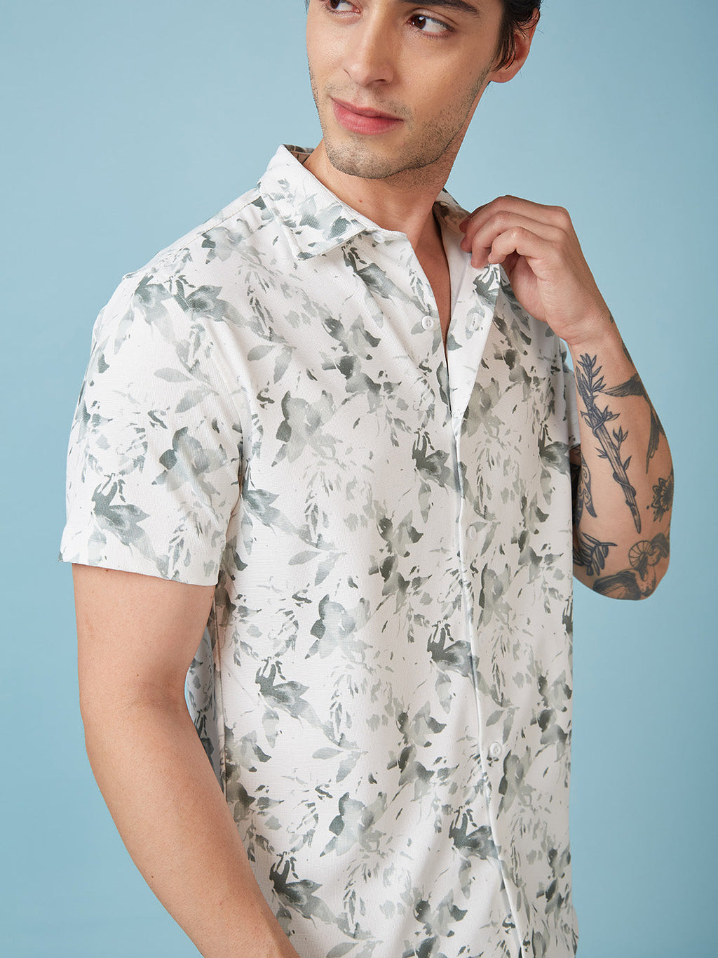 Men's Printed Half Sleeves Shirt