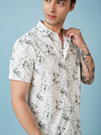 Men's Printed Half Sleeves Shirt