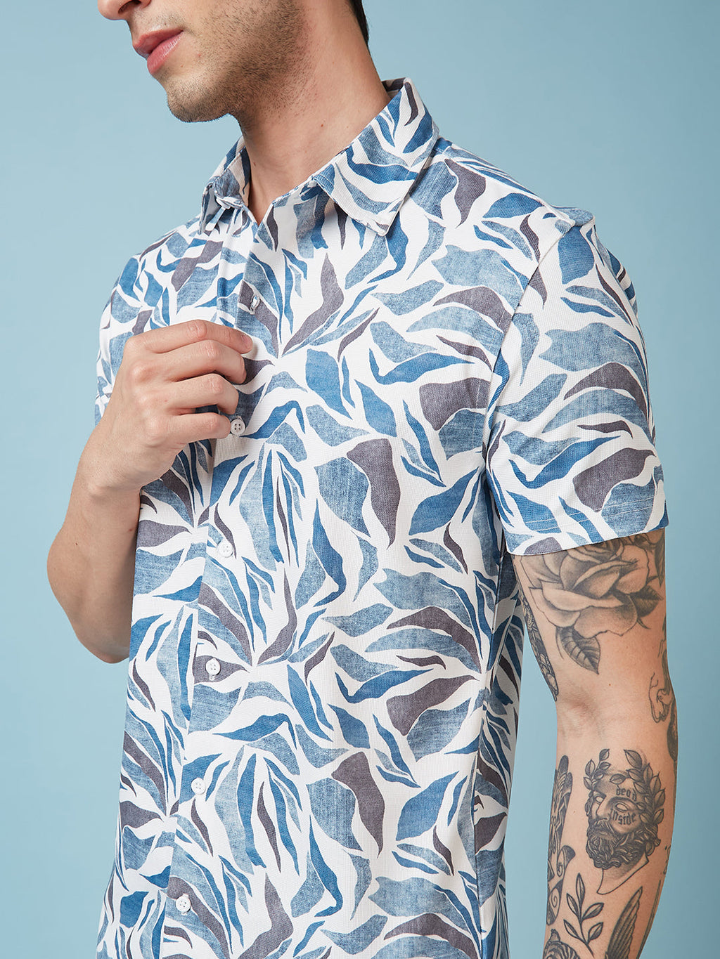 Men's Printed Half Sleeves Shirt