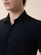Mens Premium Solid Polo Collar Half Sleeves Regular Fit Shirt