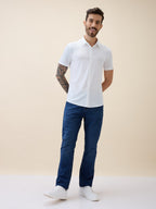 Men's Premium Solid Cuban Collar Half Sleeves Regular Fit Shirt