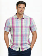 Multi-Color Plaid Summer Shirt