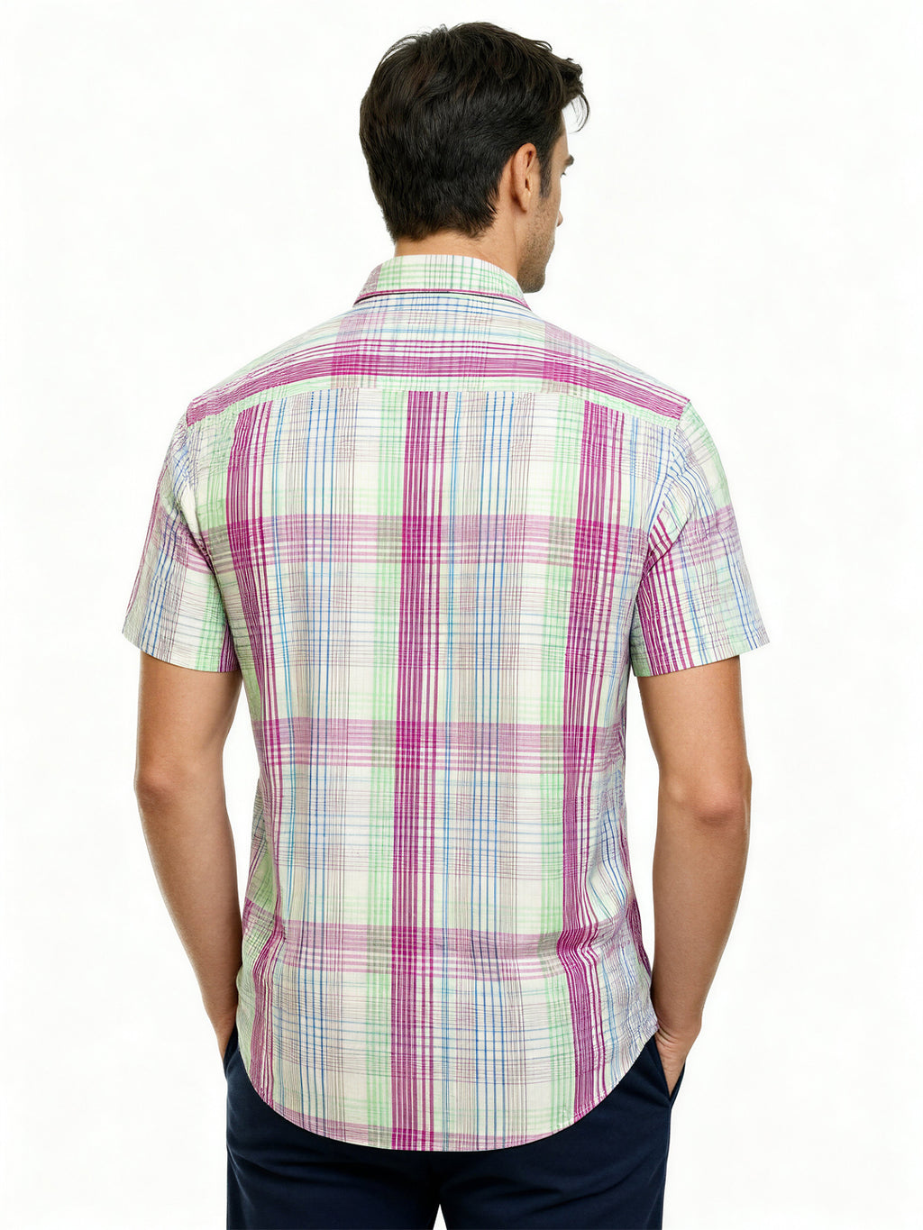 Multi-Color Plaid Summer Shirt
