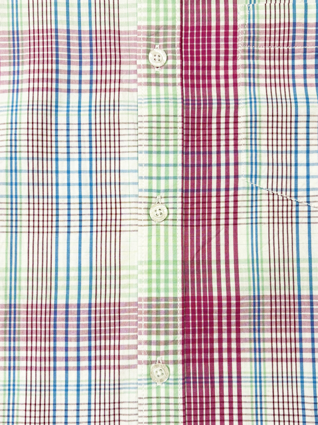 Multi-Color Plaid Summer Shirt