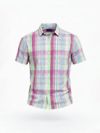 Multi-Color Plaid Summer Shirt