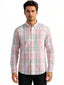 Pastel Pink Multi-Check Shirt