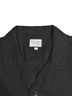Black Solid Utility Shirt