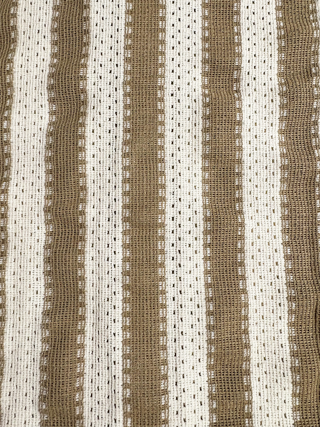 Desert Sand Textured Stripe Resort Shirt