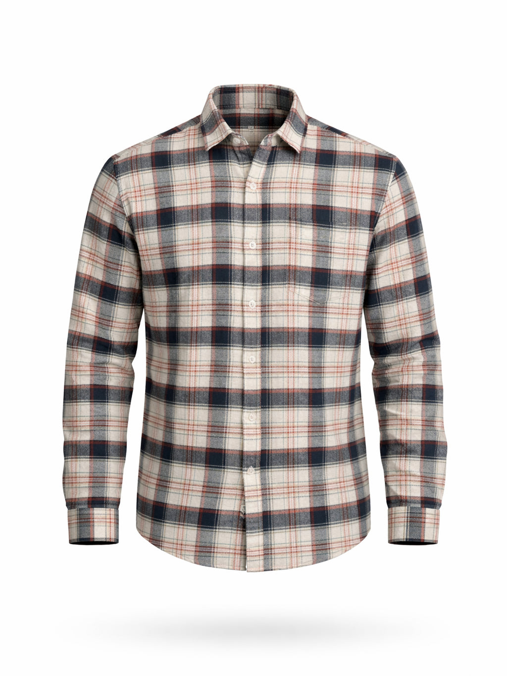 Green Classic Checked Shirt