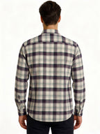 Wine Classic Checked Shirt