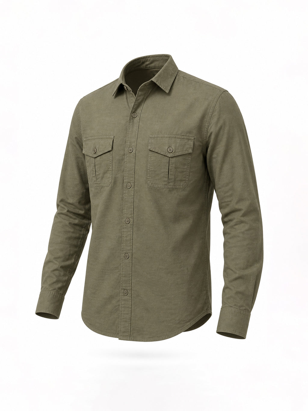 Classic Olive Utility Shirt