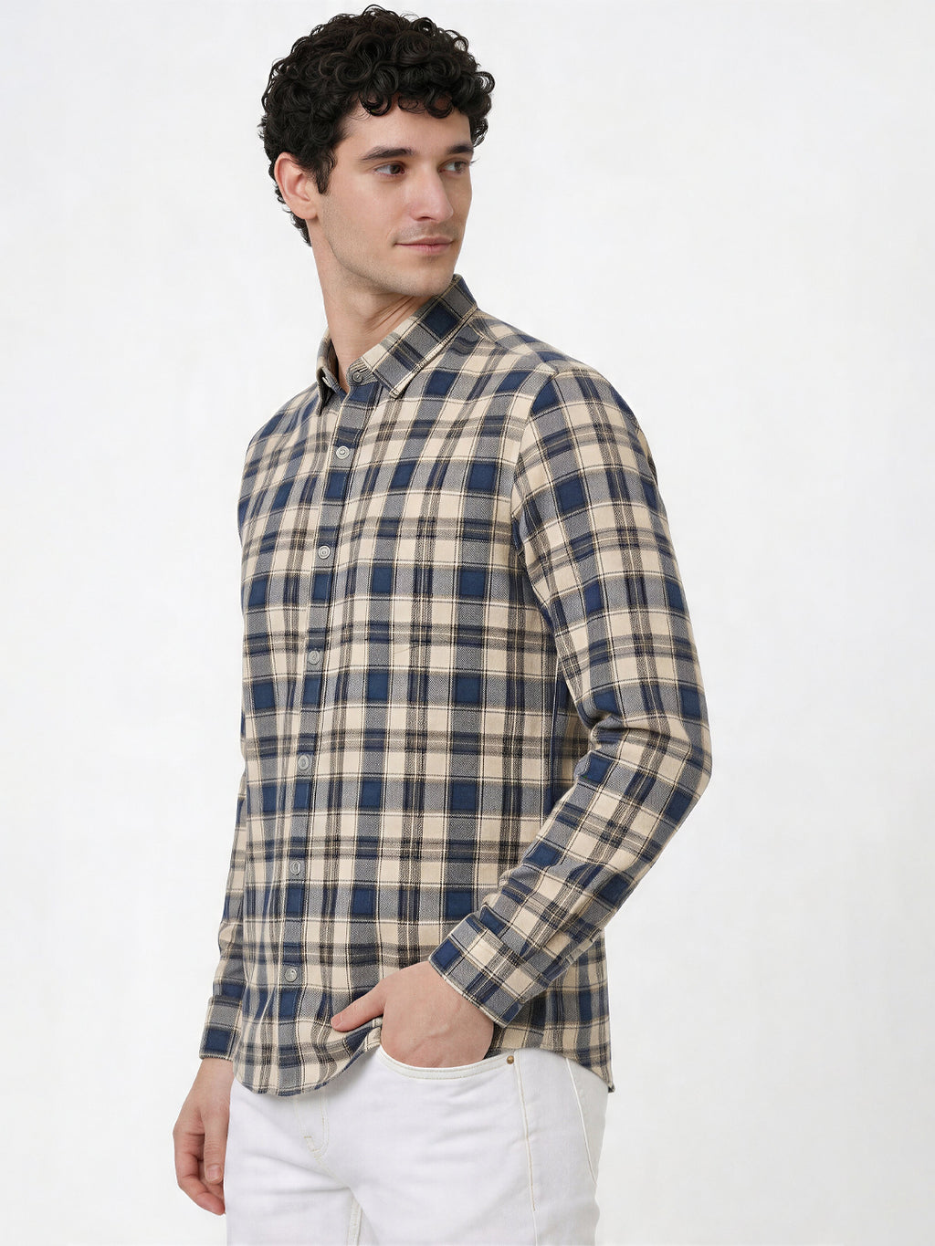 Classic Blue Check Shirt