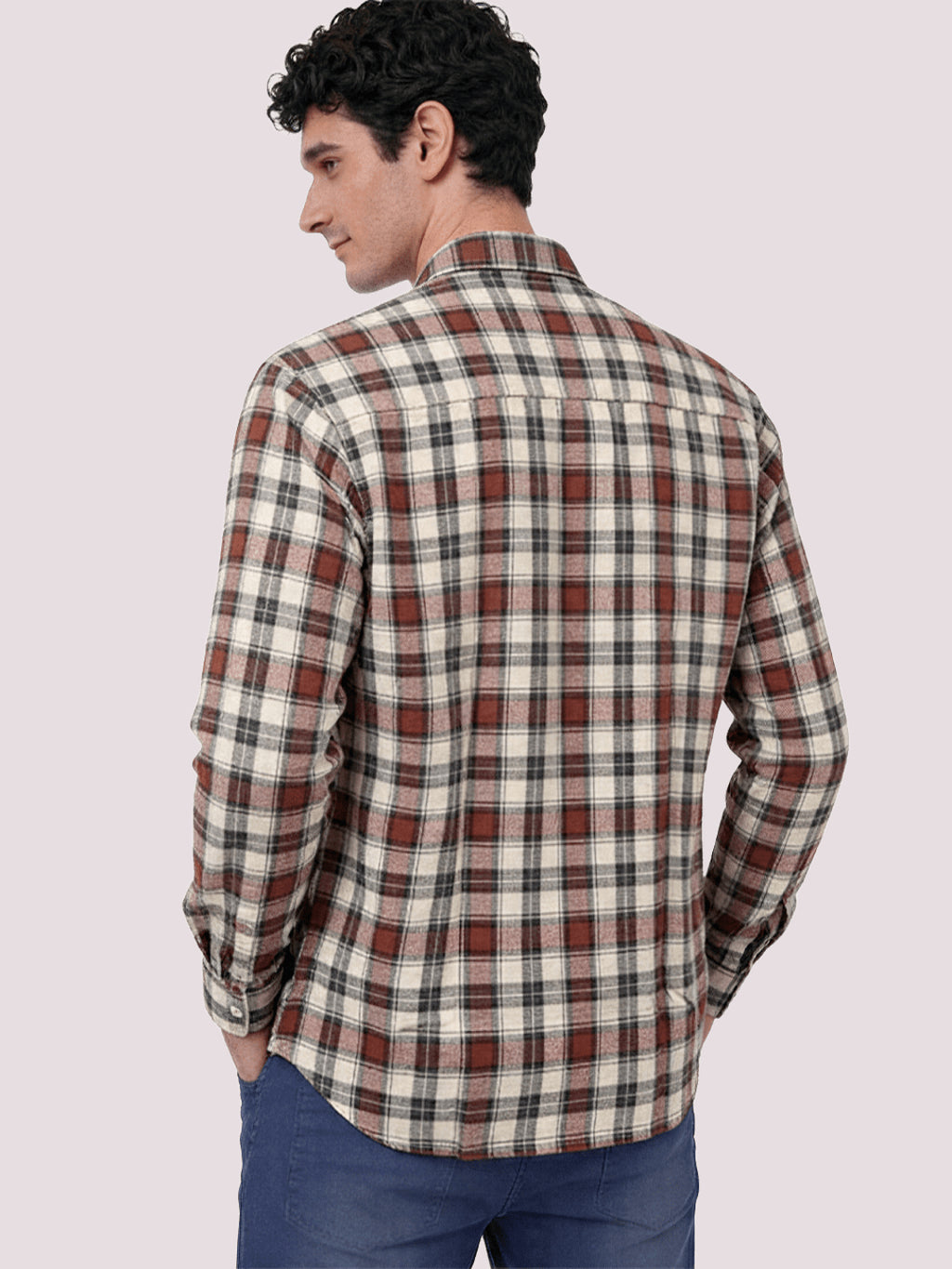 Classic Wine Check Shirt