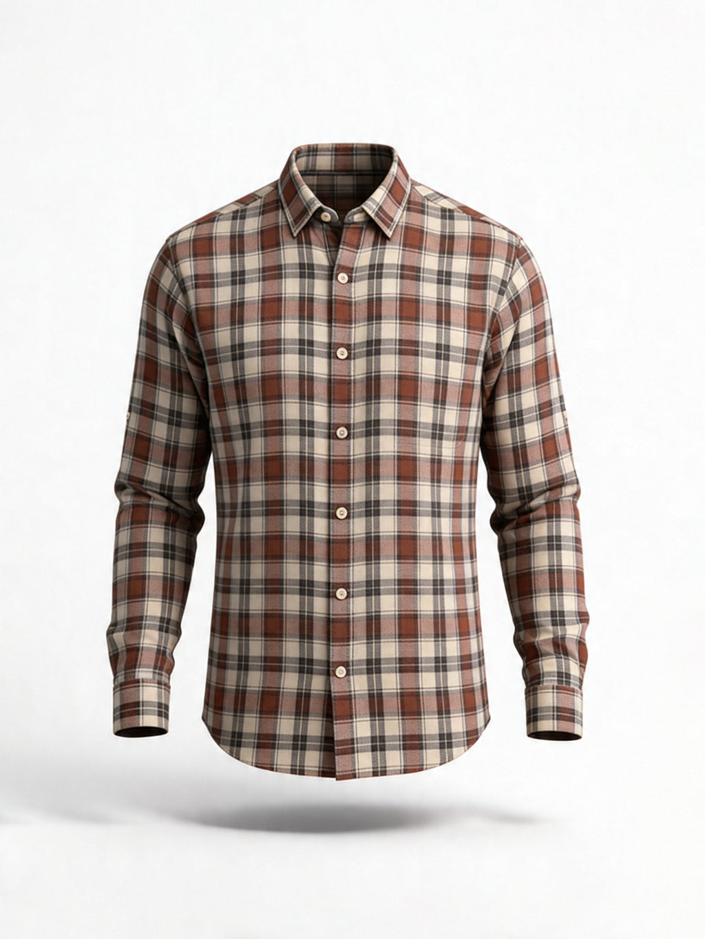 Classic Wine Check Shirt
