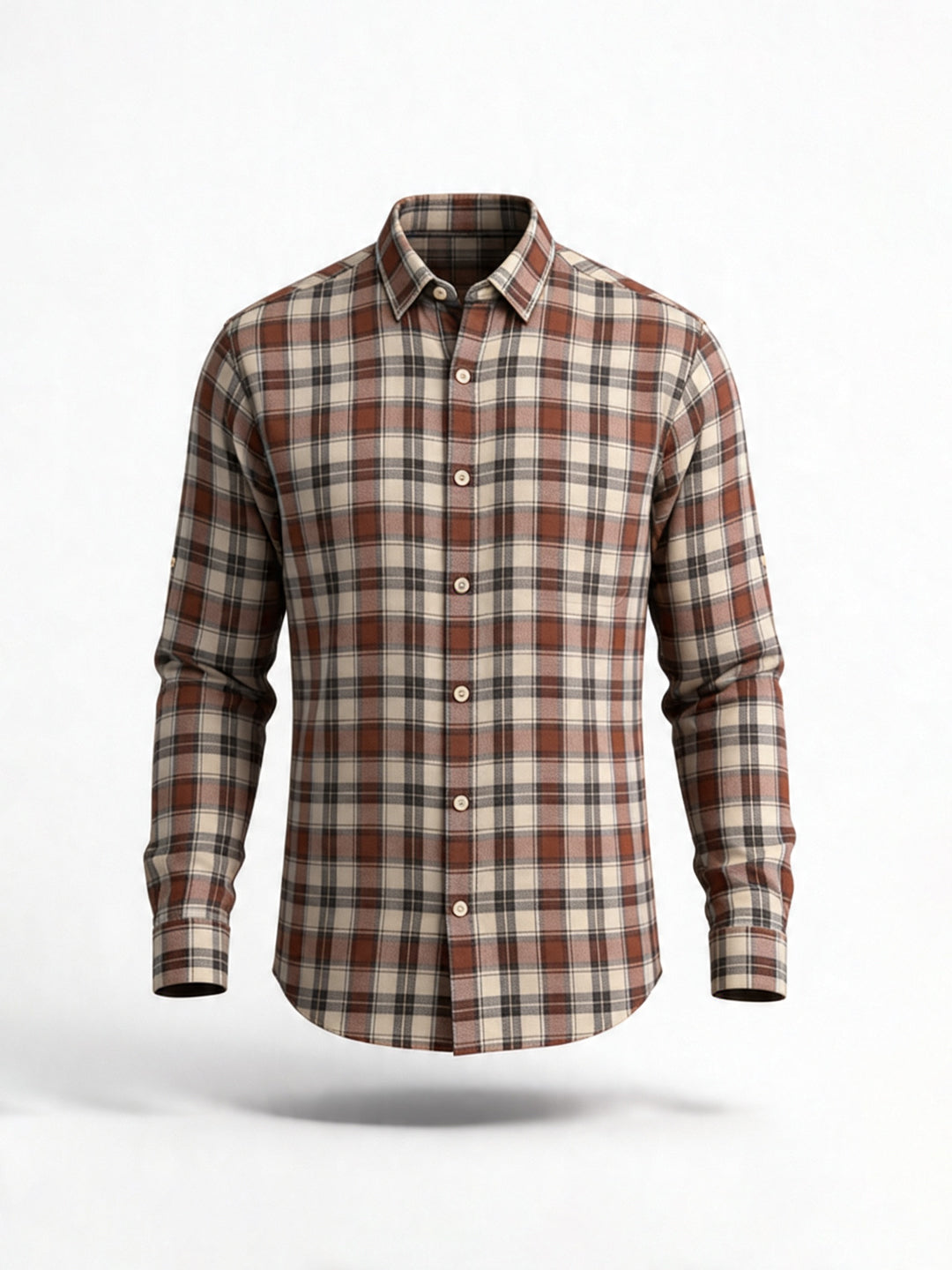 Classic Wine Check Shirt