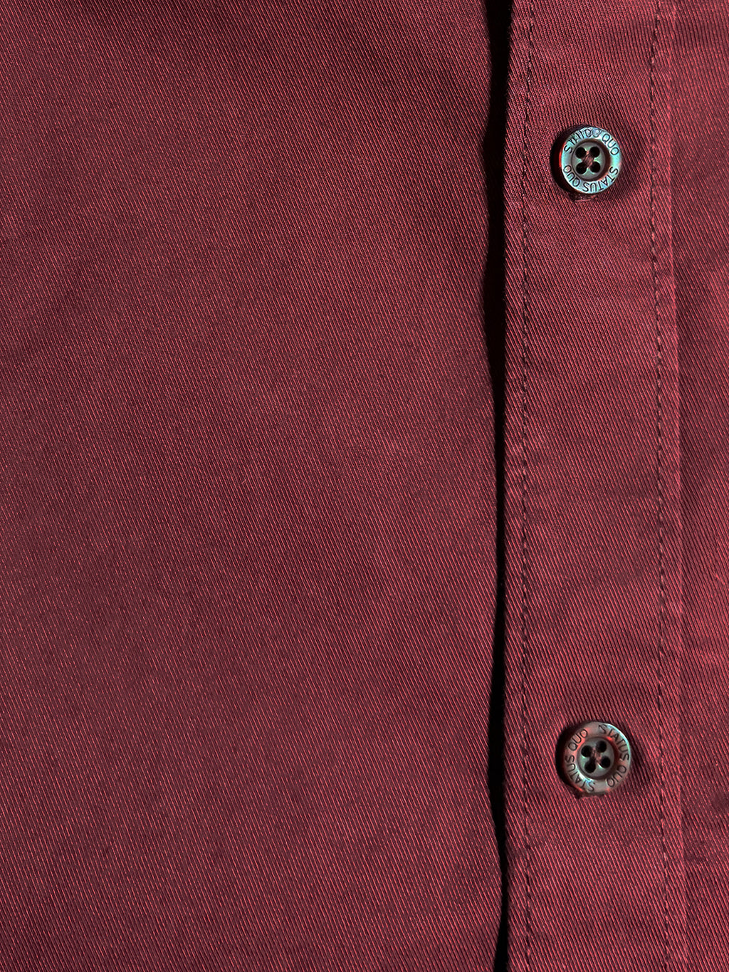 Wine Solid Casual Shirt