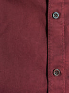 Wine Solid Casual Shirt