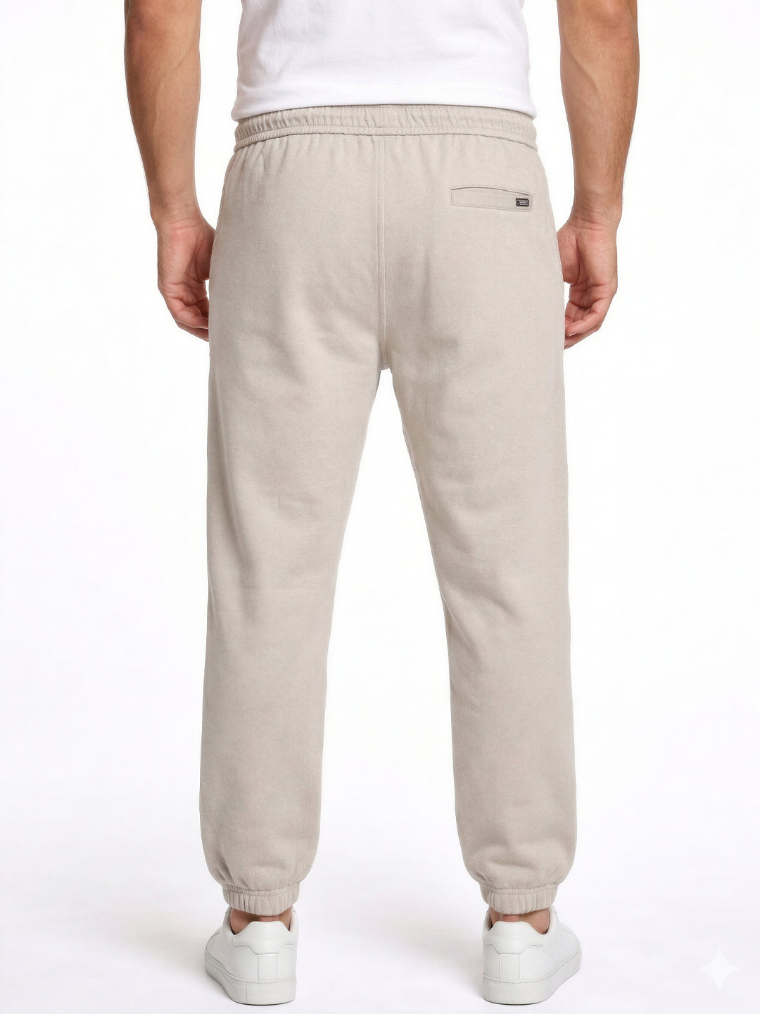 S. Grey Zip Pocket Track Pants