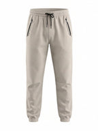 S. Grey Zip Pocket Track Pants