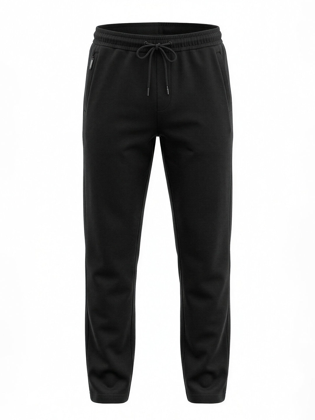 Black Essential Knit Track Pants Secondary image