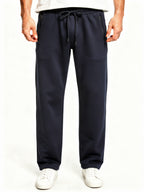 Navy Essential Track Pants