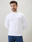Men's Solid High Neck Full Sleeve Regular Fit T-Shirt