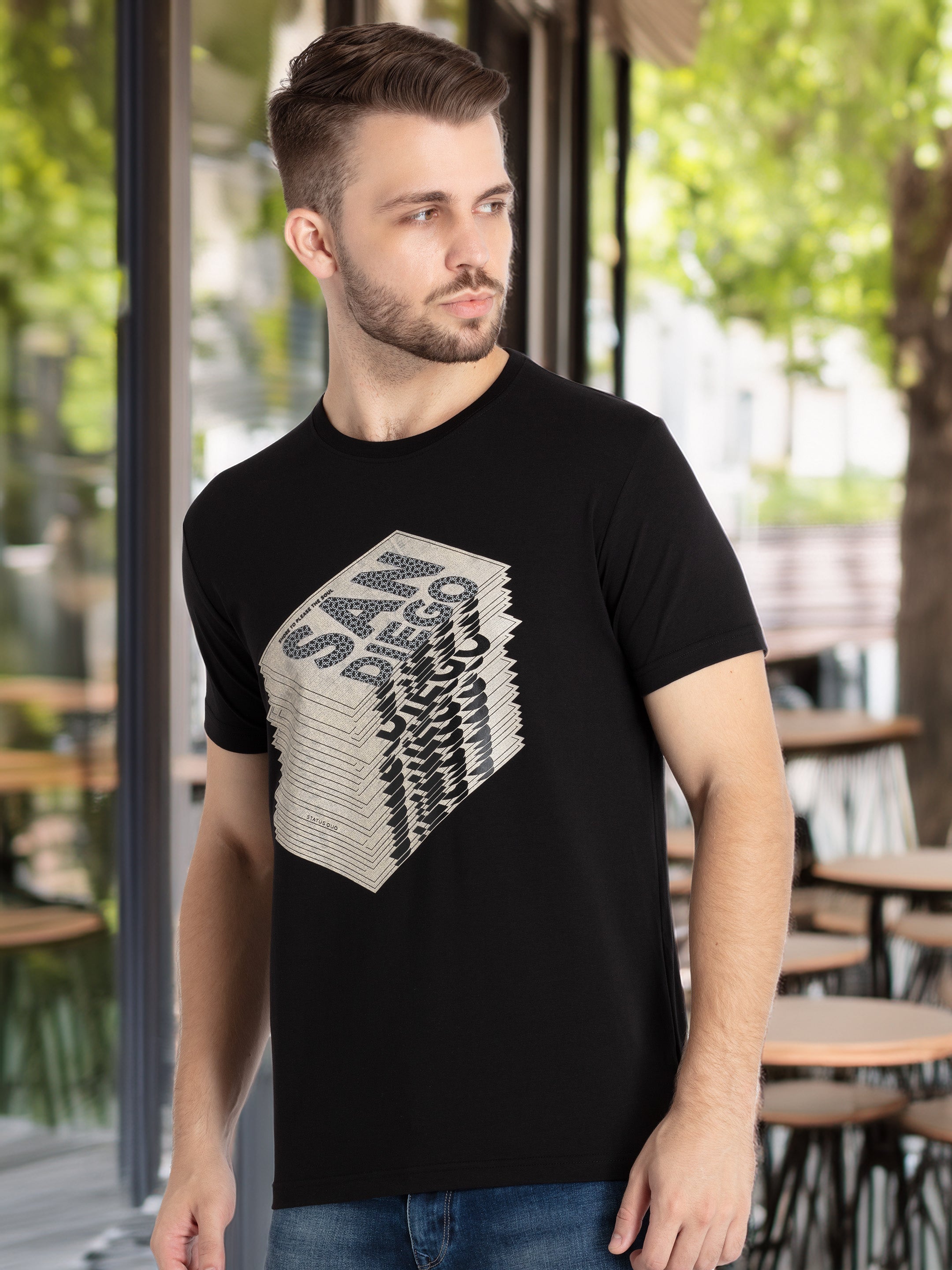 Status Quo |Men's Printed T-shirt - S, M, L, XL, XXL Main image