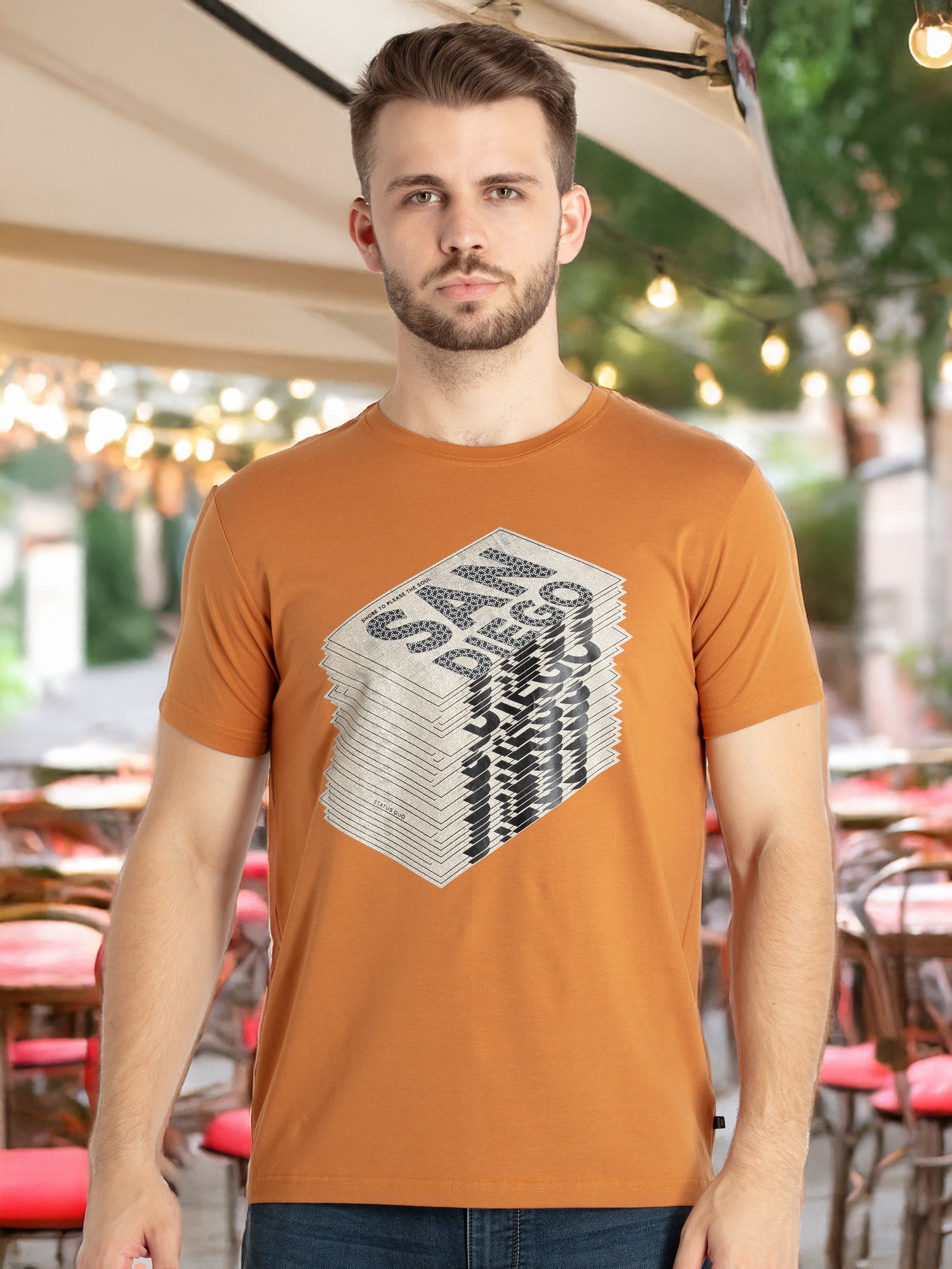 Status Quo |Men's Printed T-shirt - S, M, L, XL, XXL Main image