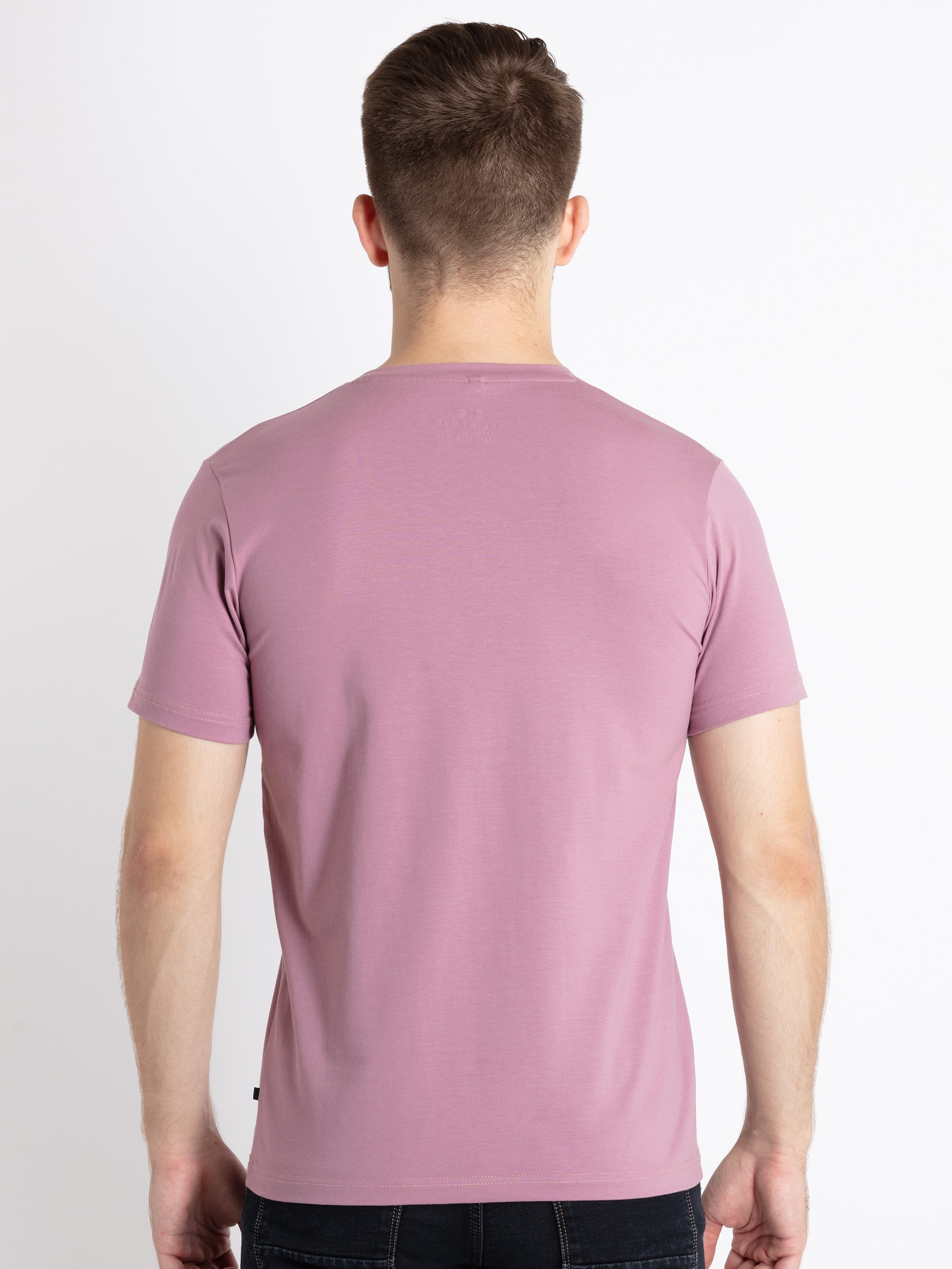 Mens Printed Round Neck T-Shirt
